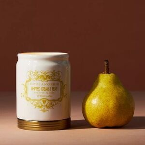 New Anthropologie Boulangerie Jar Candle - Whipped Cream Pear 6 oz / 170g